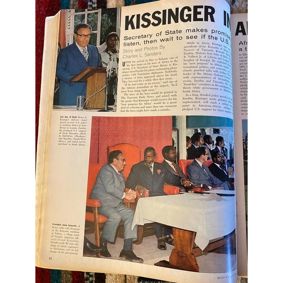 Vintage August 1976 Ebony SPECIAL ISSUE Magazine with Featured Cover, “AFRICA…k - Picture 5 of 15